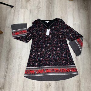 Love Riche Floral Print Tunic